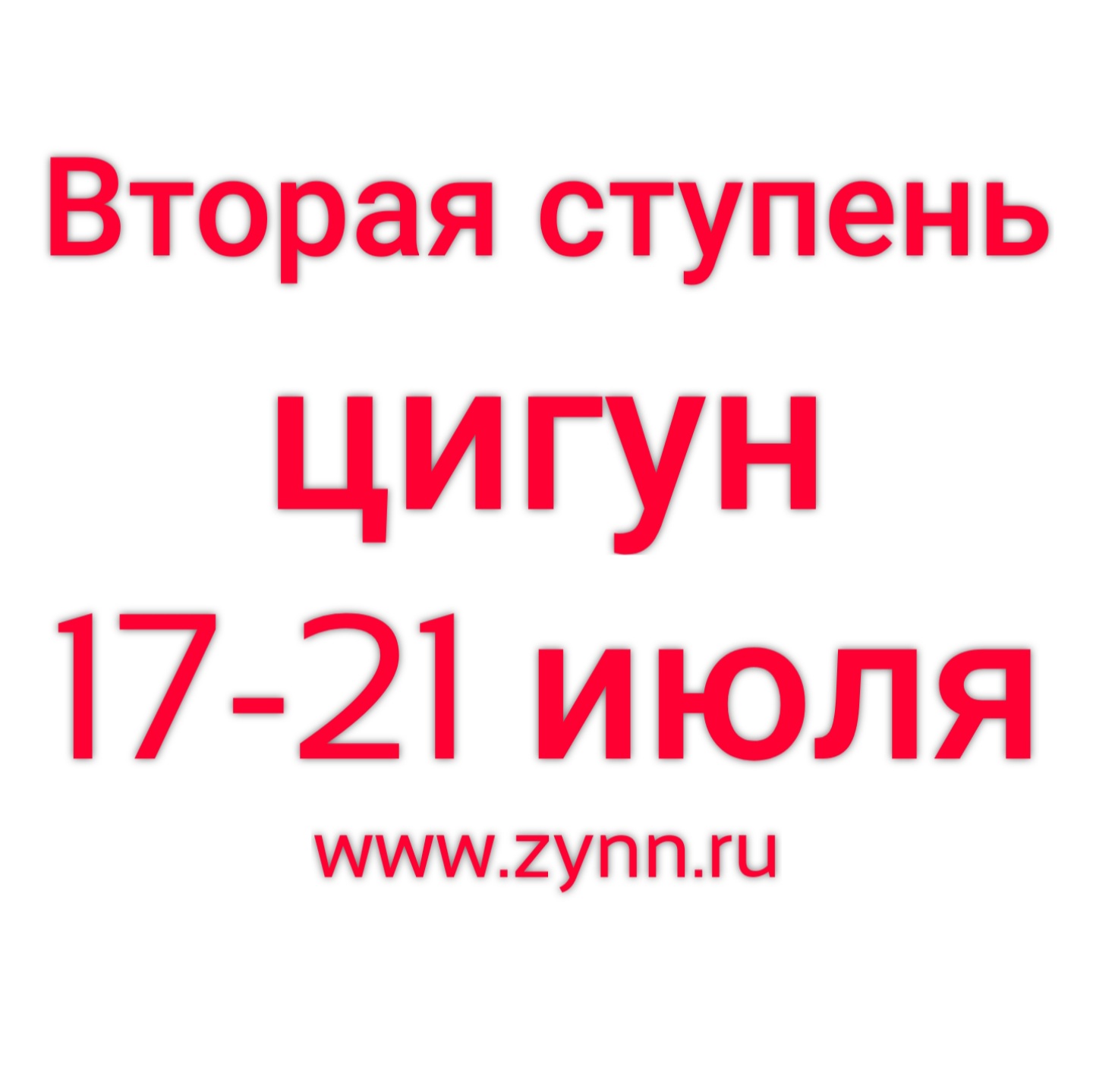 Н.Новгород: семинар Вторая ступень Цигун